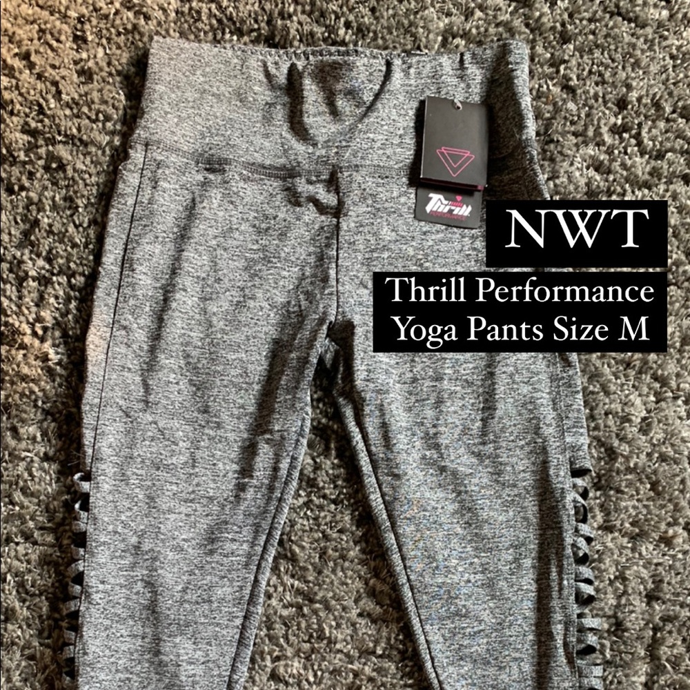 Yoga Pants with side cut outs